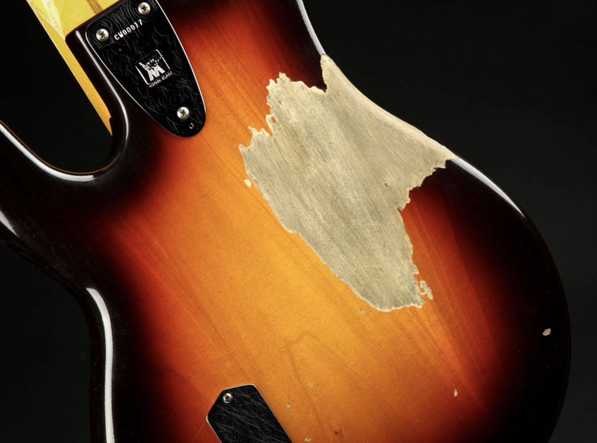 Ernie Ball Music Man Limited Edition Cliff Williams Stingray Bass - Vintage Relic Sunburst