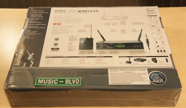 AKG WMS450 Wireless Guitar Set Band 1