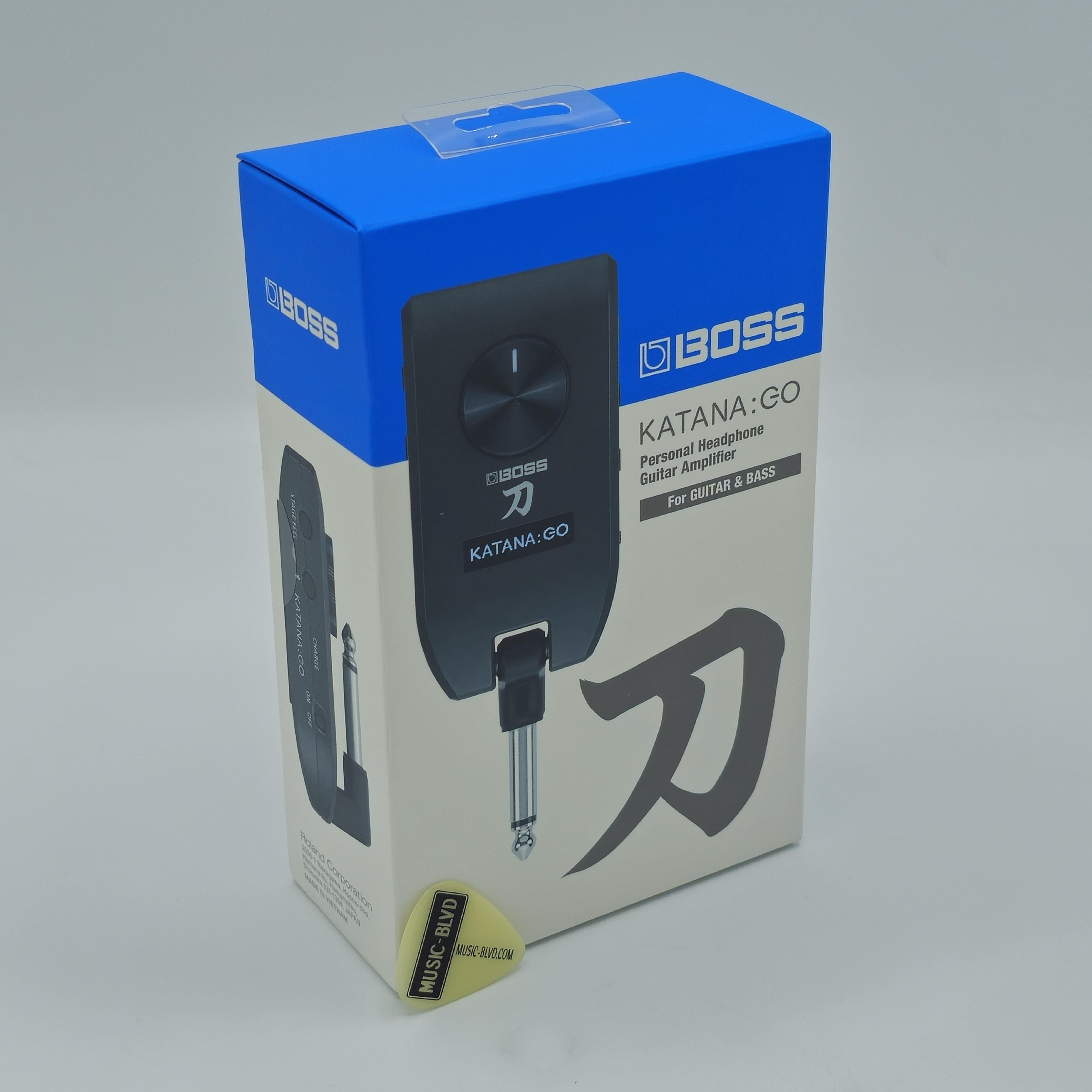 BOSS KATANA:GO Headphone Amplifier for Guitar and Bass