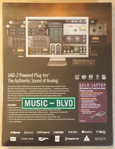 Universal Audio UAD-2 Solo Laptop DSP Accelerator Card