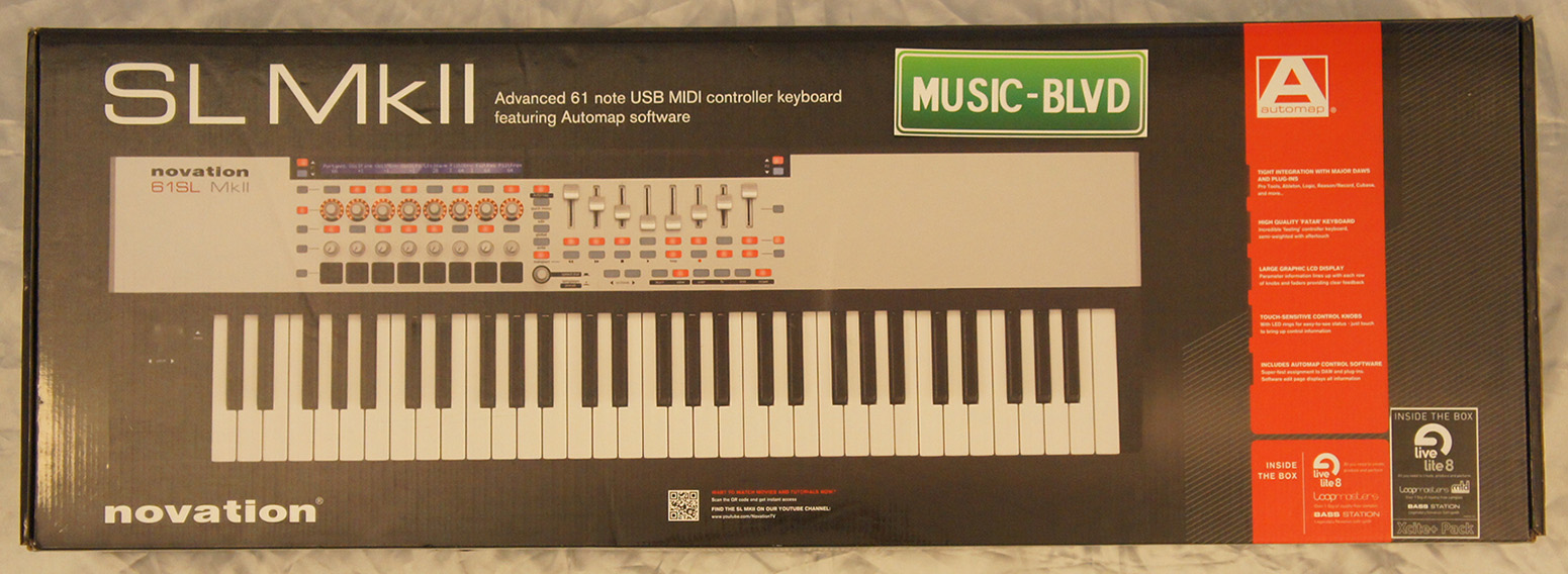 Novation 61 SL MkII Keyboard Controller