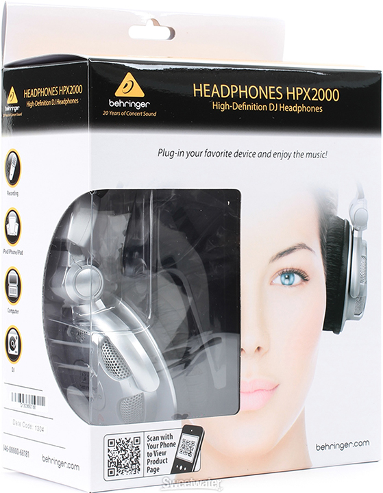 Behringer HPX2000 High-Definition DJ Headphones