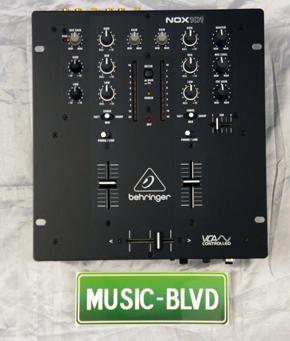 Behringer Pro Mixer NOX101 2-channel DJ Mixer