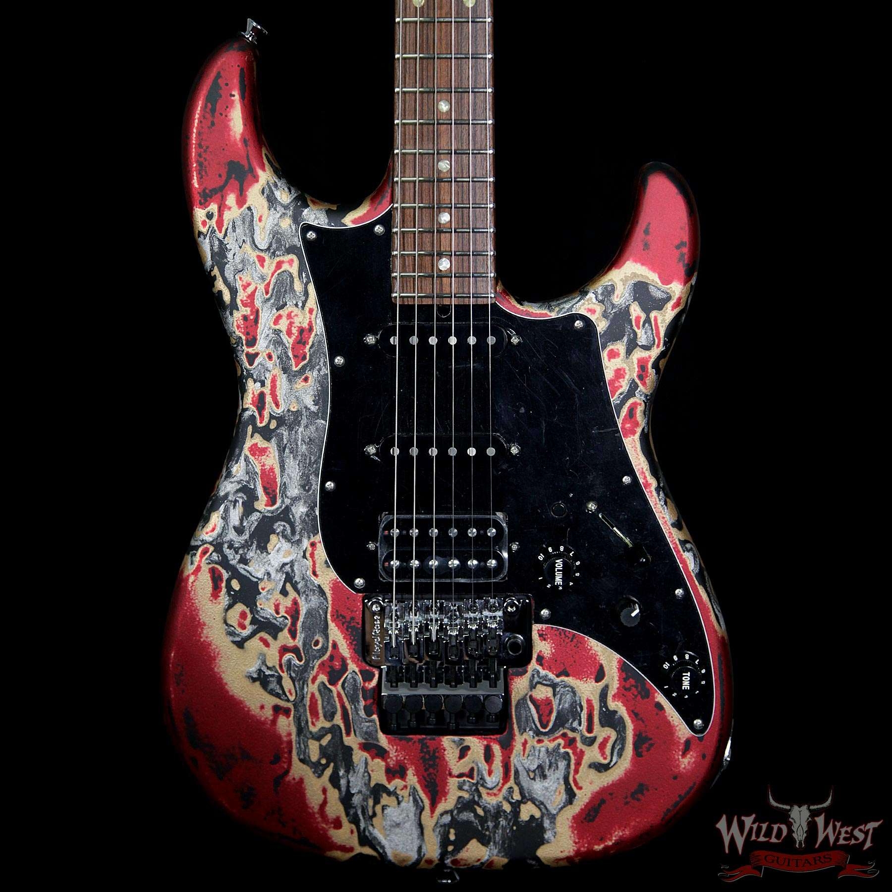 James Tyler Studio Elite Burning Water 2K with Floyd Rose Bridge and Pau Ferro Fretboard