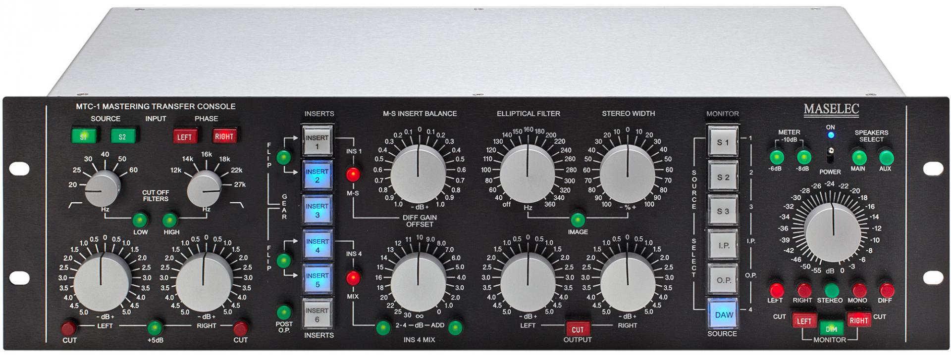 Maselec MTC-1X Stereo mastering transfer console
