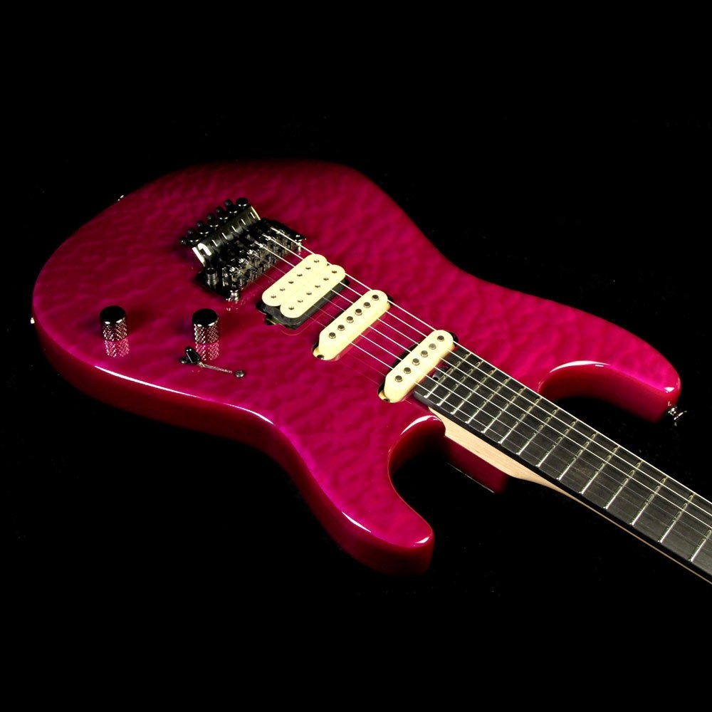 Charvel Custom Shop San Dimas SD1 HSS Electric Guitar - Transparent Purple