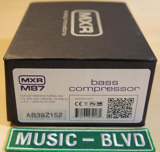 MXR M87 Bass Compressor Bass Effects Pedal