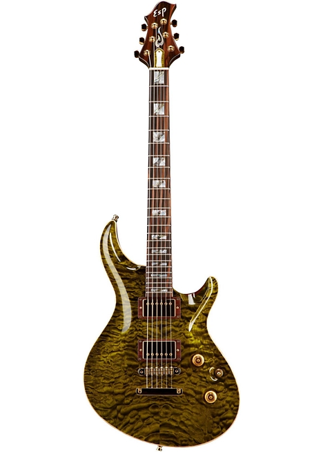 ESP Custom Mystique Electric Guitar - Ivy Green