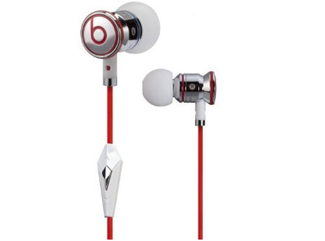 Monster iBeats Headphones with ControlTalk - In-Ear Noise Isolation - Chrome