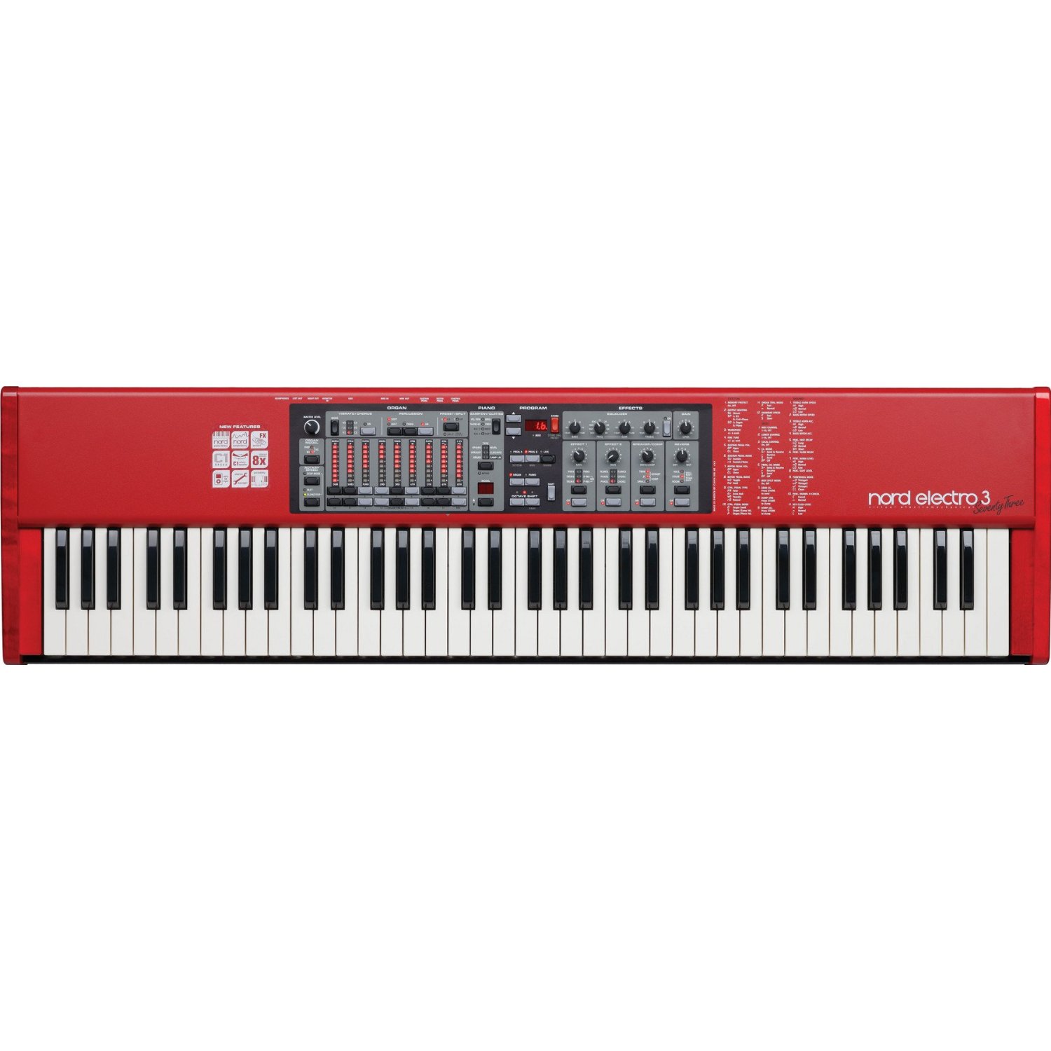 Nord Electro 3, 73-Key Electronic Stage Piano and Organ