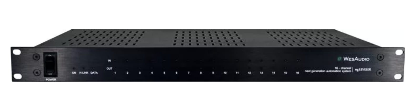WesAudio ngLEVELER 16-Channel Analog Automation System