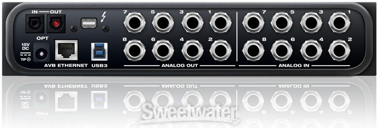 MOTU 8A 16x18 Thunderbolt / USB 3.0 Audio Interface with AVB