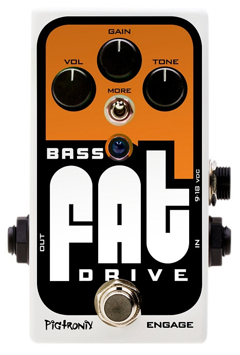Pigtronix Bass Fat Drive Effects Pedal