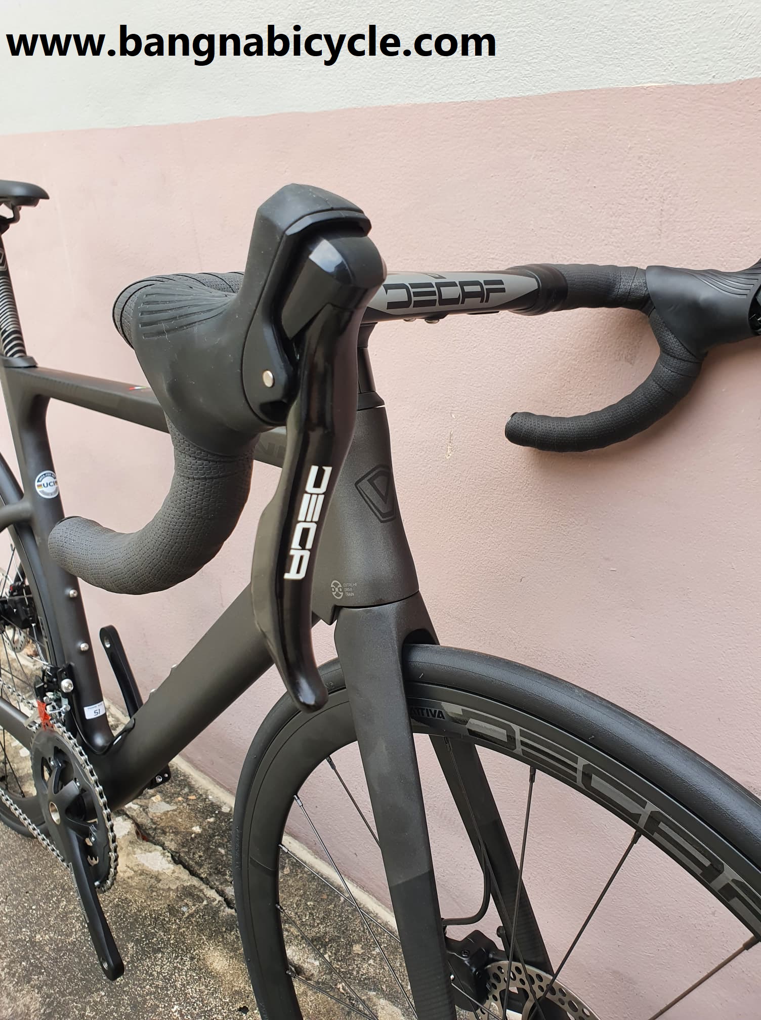 [หมด] JAVA Fuoco 5 Disc 105 ล้ออลูมิเนียม แฮนด์ซ่อนสาย อินทริเกรท มือเกียร์ DECA