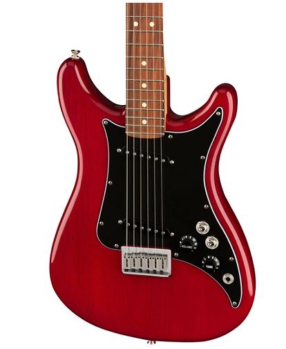 Fender Player Lead II Pau Ferro Fingerboard Electric Guitar Transparent Crimson