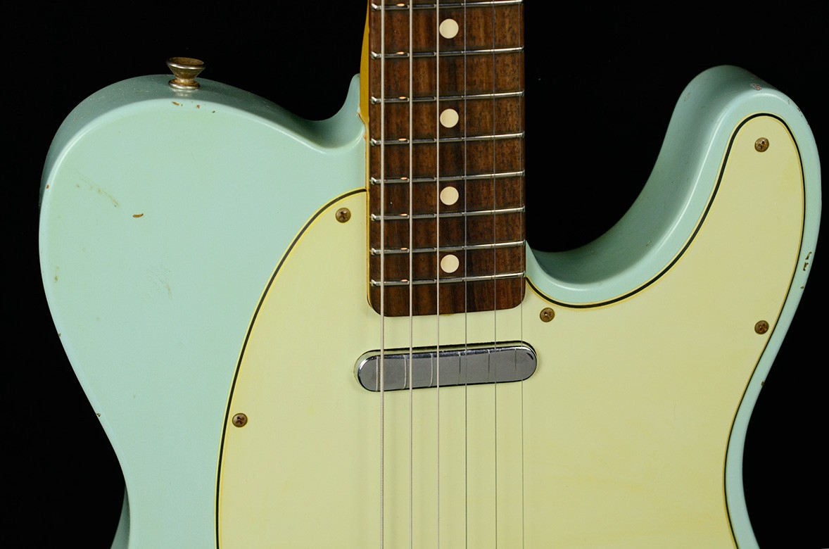Fender Custom Shop 63 Tele - Faded Sonic Blue - Relic - R71500