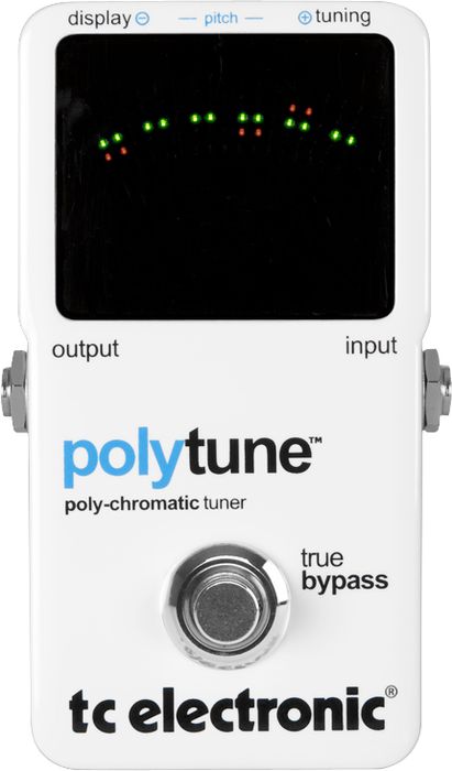 TC Electronic Polytune Chromatic Pedal Tuner