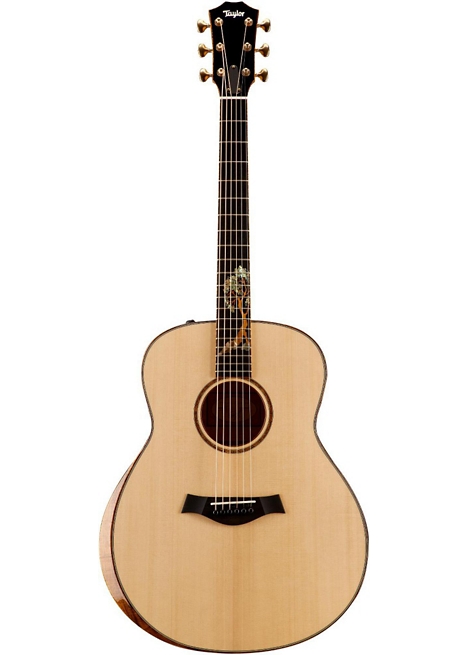 Taylor Custom Maple Grand Orchestra Acoustic-Electric Guitar - Natural