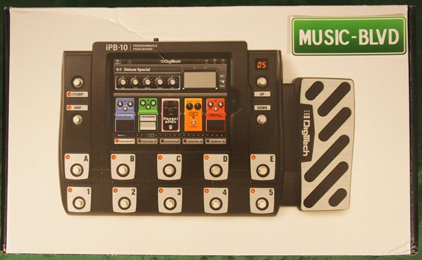 DigiTech iPB-10 Programmable Guitar Multi Effects Pedalboard with iPad Integration