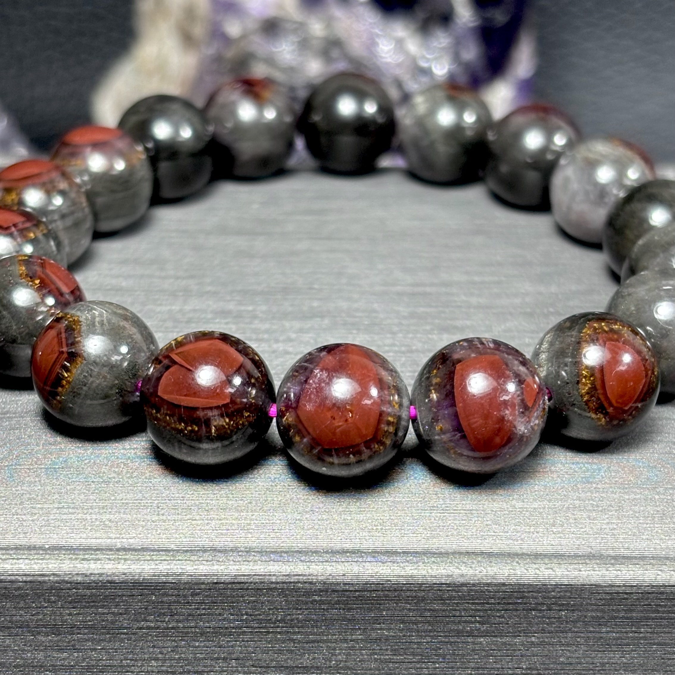 ข้อมือหิน แบล็คออร่าไลต์23