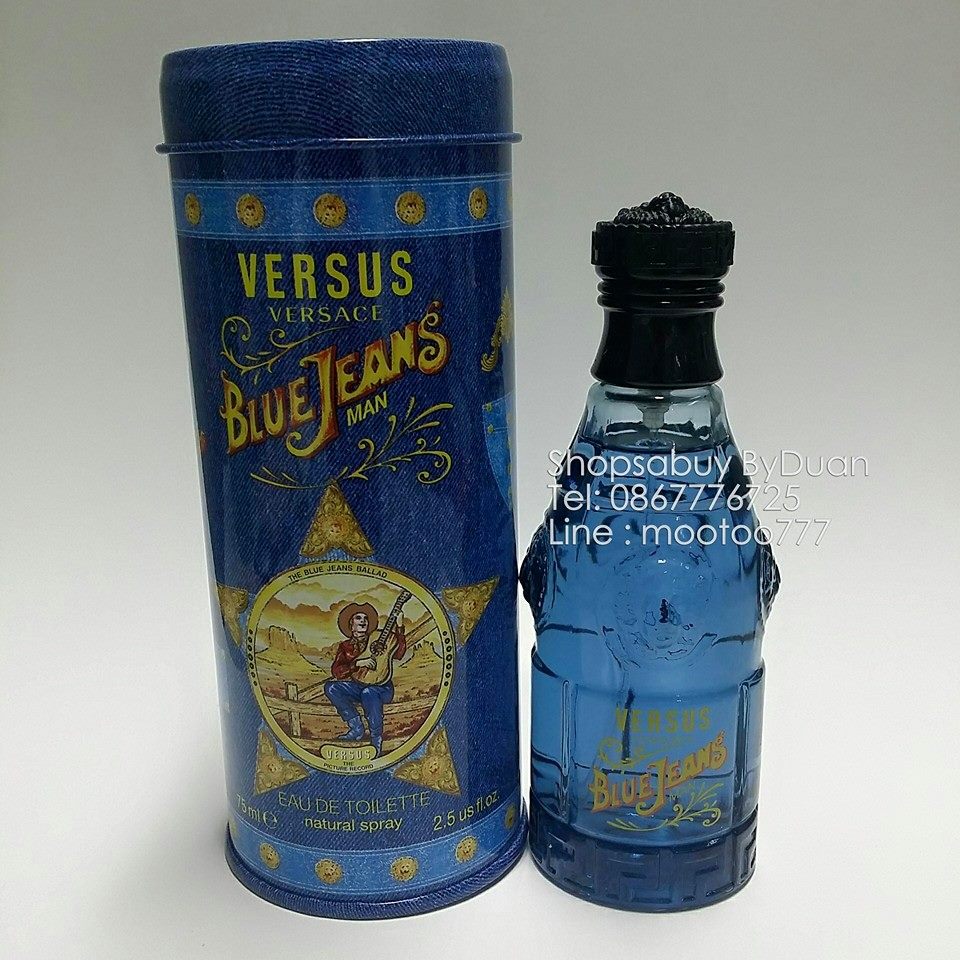 น้ำหอม Versace Versus Blue Jeans for Men EDT 75 ml.