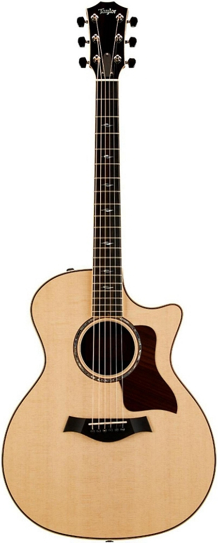 Taylor 814ce Grand Auditorium Cutaway ES2 Acoustic Electric Guitar Natural
