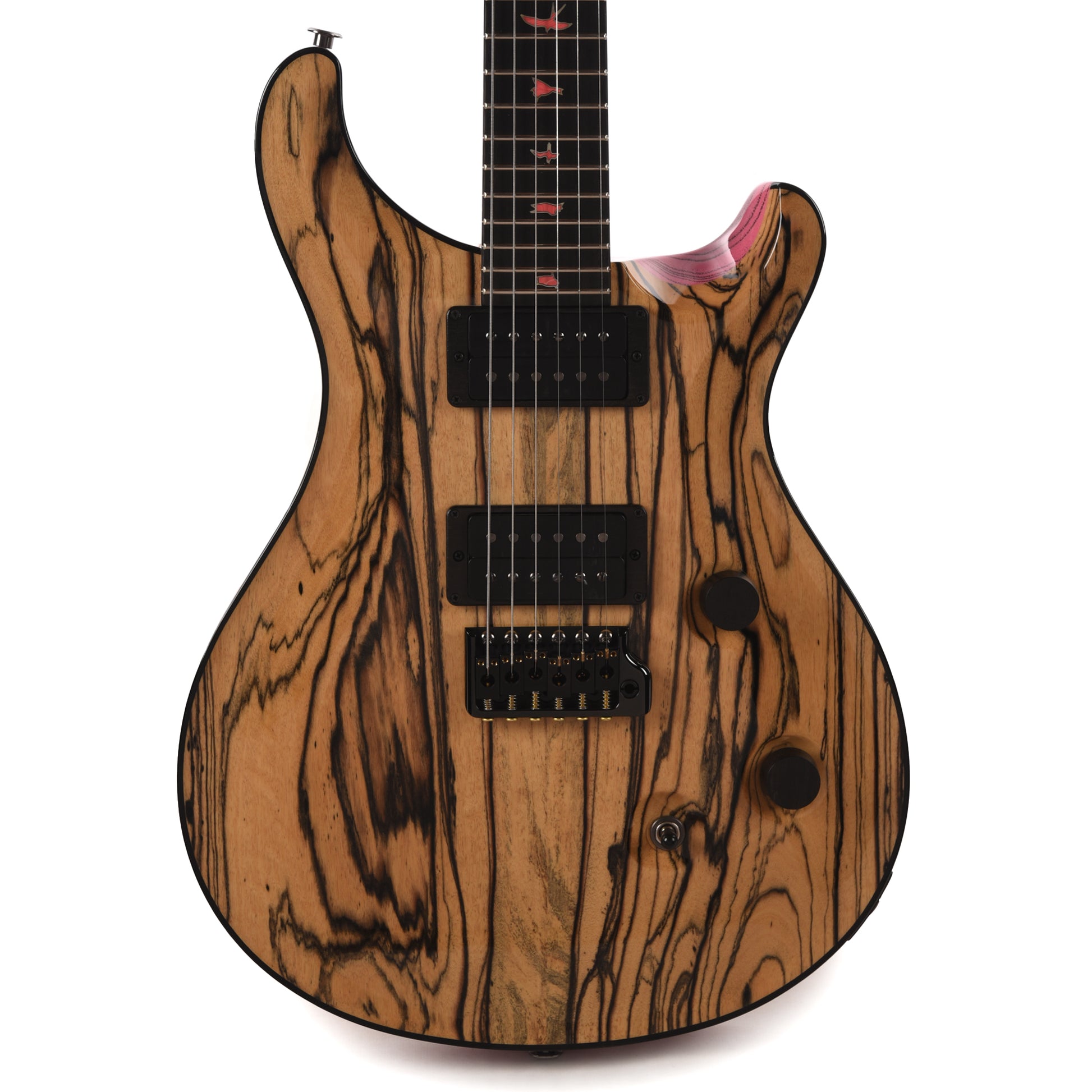 PRS Private Stock Custom 24 Pale Moon Ebony/Swamp Ash Natural w/Pale Moon Ebony Neck & Ebony Binding