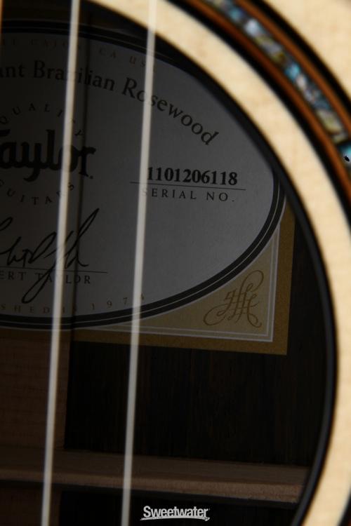 Taylor 916ce Milagro Brazilian Rosewood - Natural