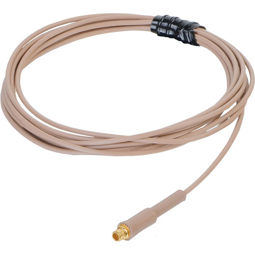 Countryman E6i Omnidirectional Earset Microphone for Speaking with 2mm Cable and SL Connector for Shure Wireless - Tan