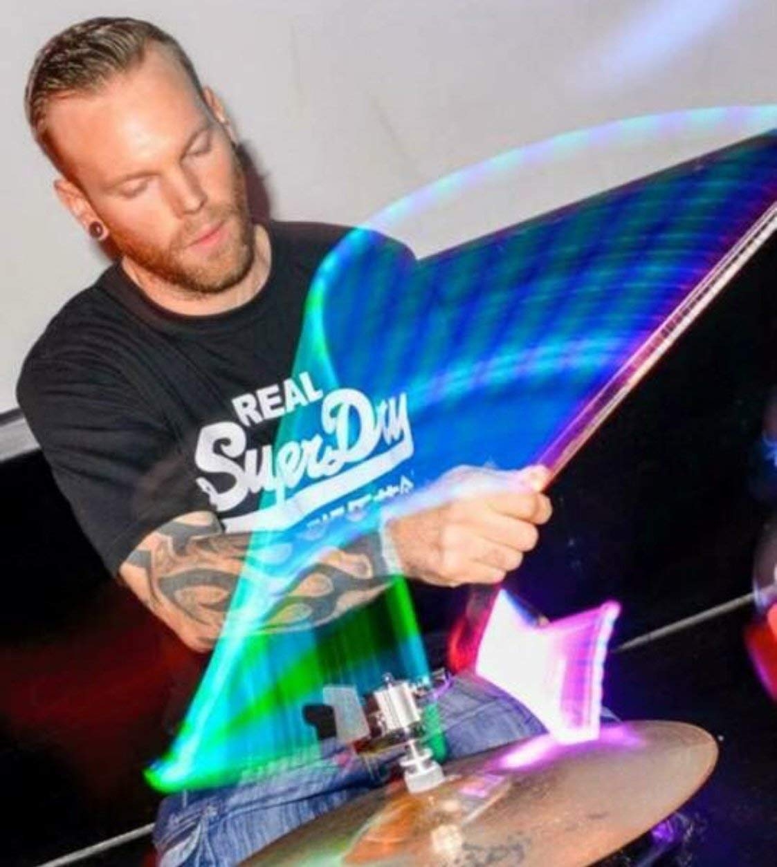 ROCKSTIX 2 PRO - COLOUR CHANGING LED LIGHT UP DRUM STICKS