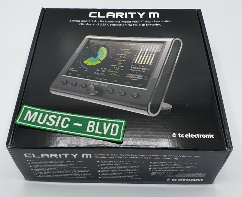 TC Electronic Clarity M Stereo/5.1 Audio Loudness Meter
