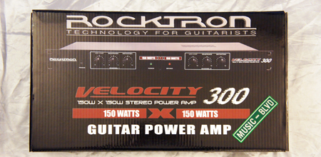 Rocktron Velocity 300 150W Rack Power Amp