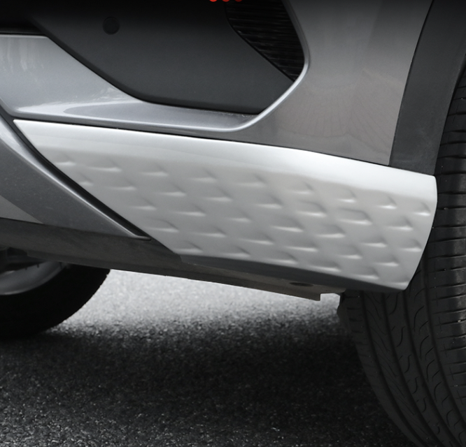 แผ่นแต่งกันชนหน้า แต่งคิ้วหน้า สำหรับรถยนต์ไฟฟ้า BYD Atto 3 บีวายดี อัตโต 3