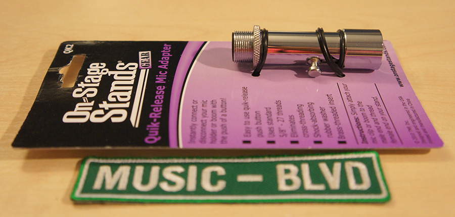 On-Stage Stands QK2 Quick-Release Microphone Adapter