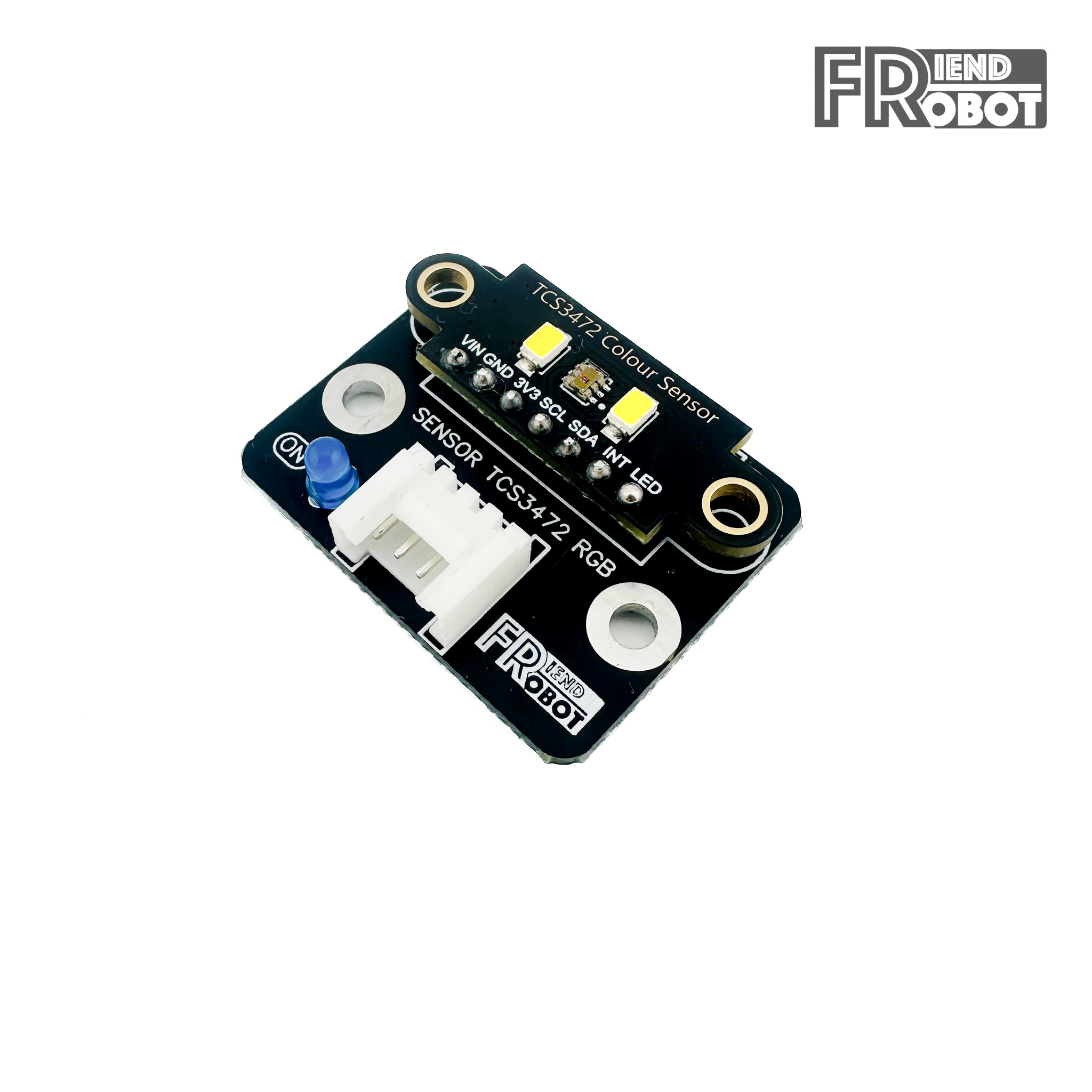 เซ็นเซอร์ตรวจจับแสงสีพื้นผิววัตถุ TCS3472 RGB พร้อมสาย I2C Grove 4 Pin ยาว 20 cm.