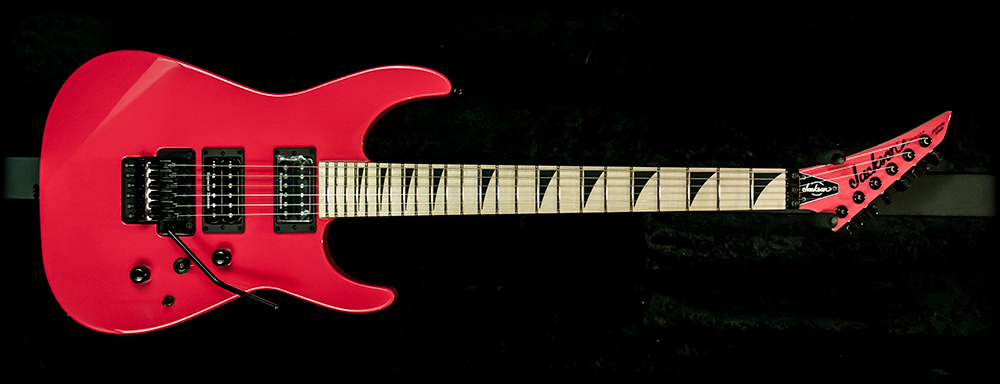 Jackson Custom Select Soloist SL2H Maple FB Electric Guitar - Special Edition Pink