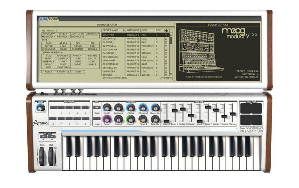 Arturia Analog Experience - The Laboratory 49