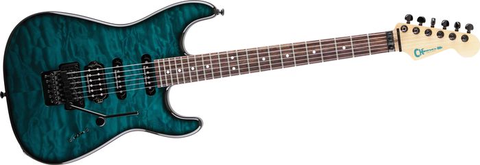 Charvel Pro Mod Limited Wild Card Electric Guitar (Dead Calm Aqua)