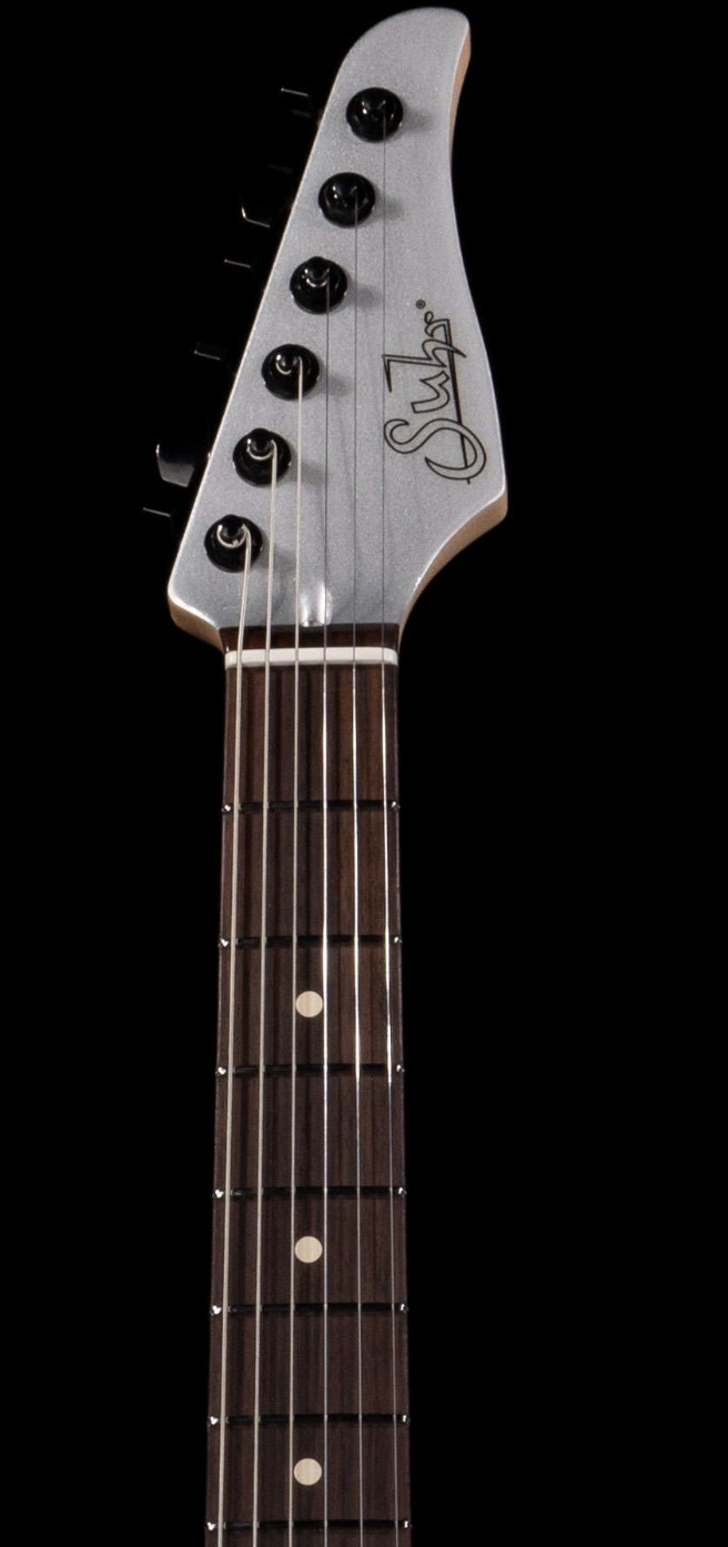 Suhr Custom Standard Chambered Firemist Silver