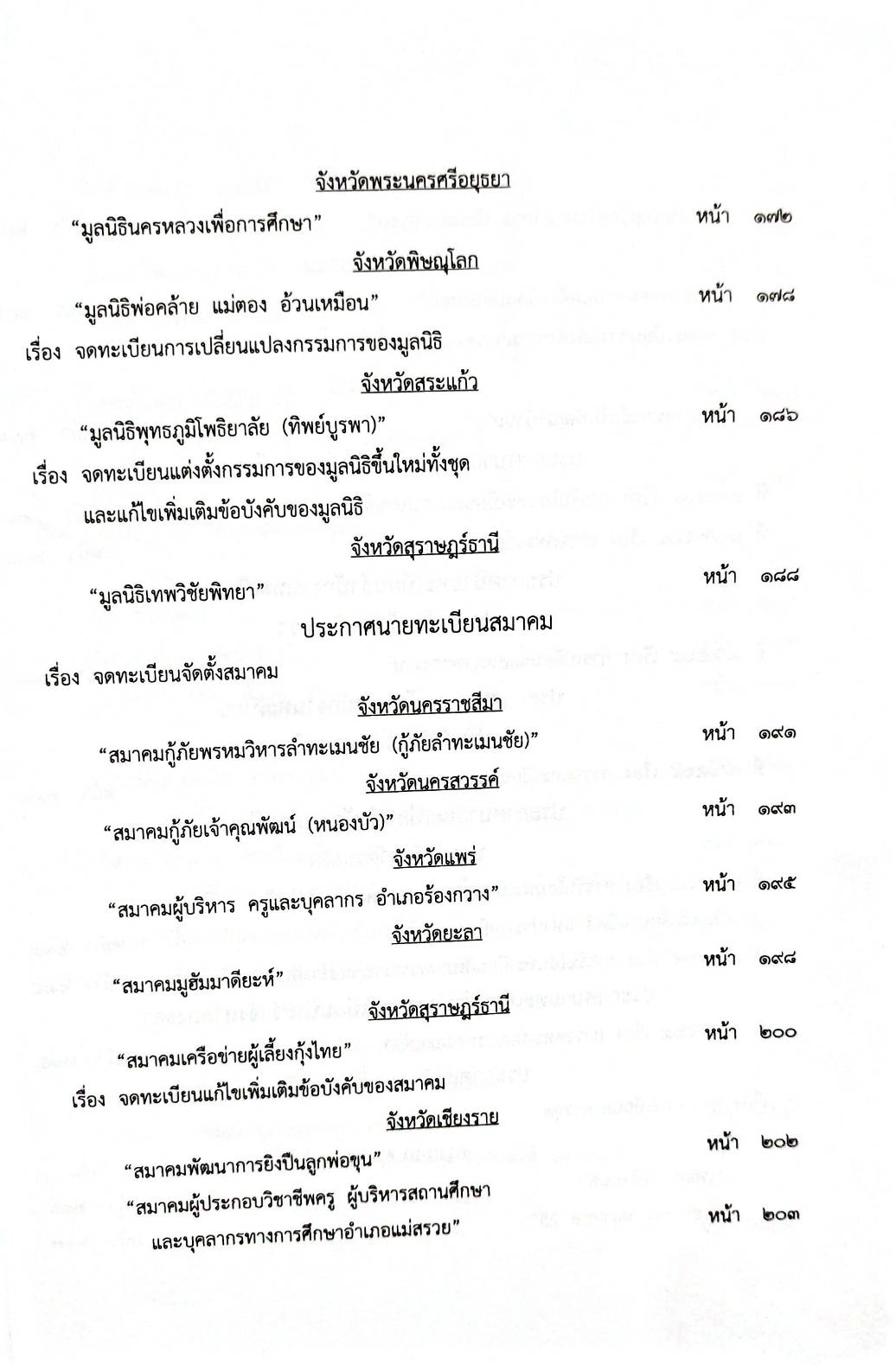กฎหมายใหม่ 66/64 ประกาศสภาผู้แทนราษฎร ฯลฯ