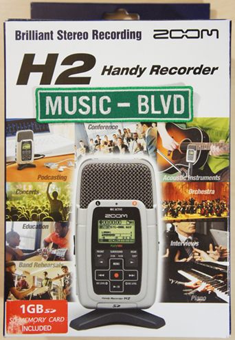 Zoom H2 Handy Portable Digital Recorder