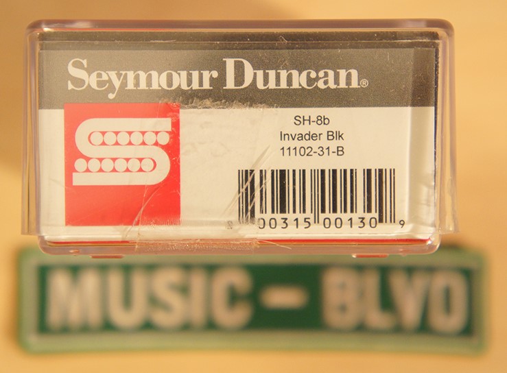Seymour Duncan SH-8b Invader Humbucker Guitar Pickup Black (Bridge)