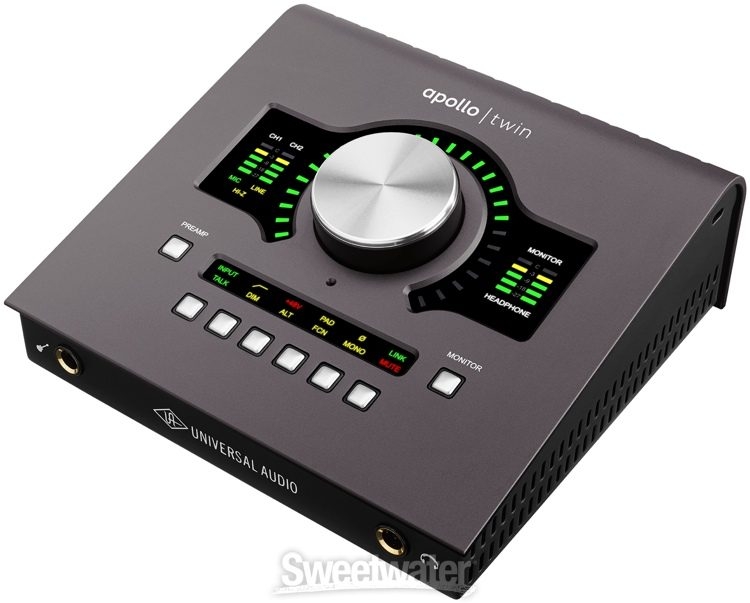 Universal Audio Apollo Twin MKII SOLO 2x6 Thunderbolt Audio Interface with UAD DSP