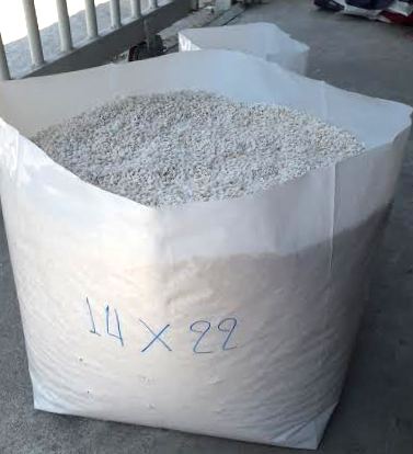 ถุงเพาะชำสีขาว ขนาด 14x22 นิ้ว 1กก. ไม่เจาะรู