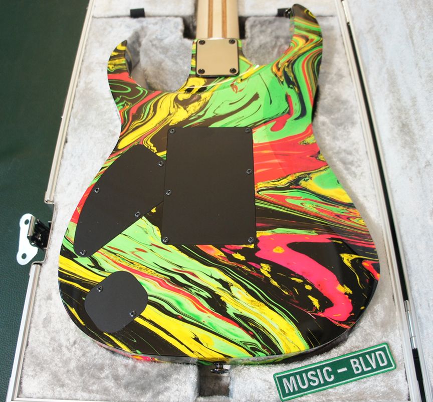 Ibanez UV77 RE Steve Vai Signature Electric Guitar (Swirl)