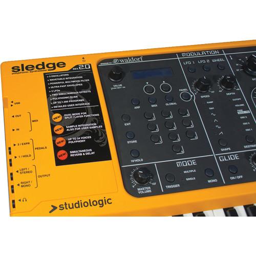 Studiologic Sledge 2.0 Polyphonic Synthesizer
