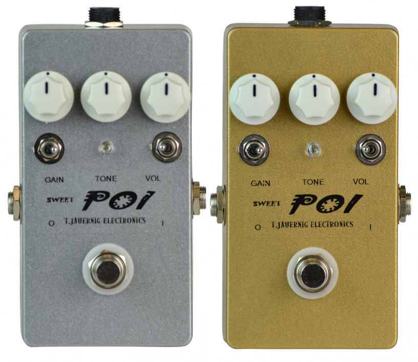 T. Jauernig Electronics Sweet Poi Overdrive Silver & Gold