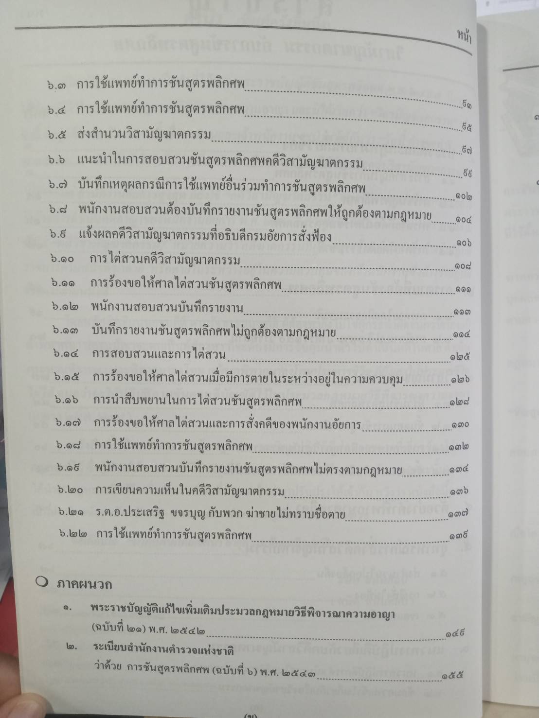 วิสามัญฆาตกรรม กับการชันสูตรพลิกศพ ปรับปรุงใหม่