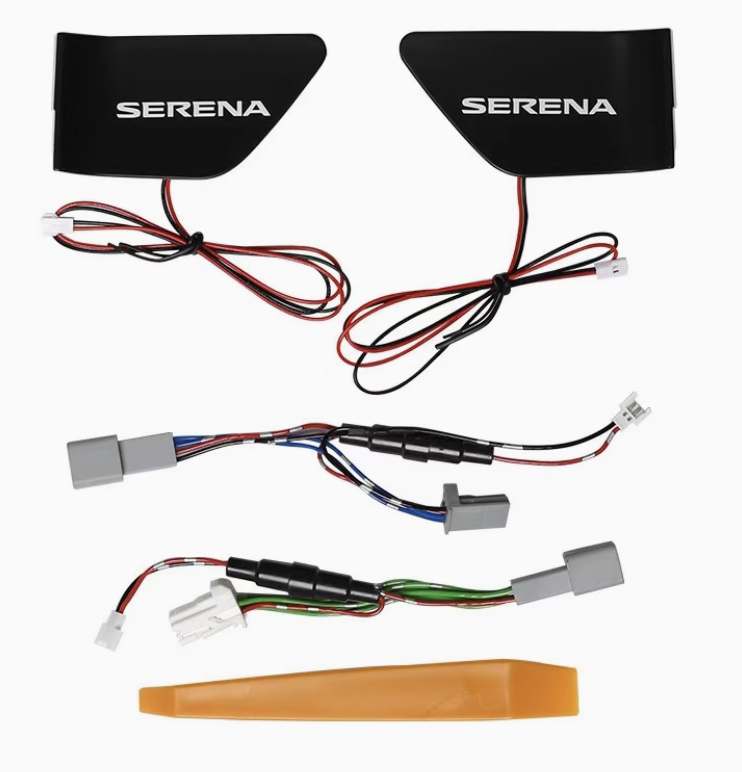 รองมือเปิดประตู LED ด้านในประตู ของแต่งรถ Nissan SERENA e-POWER นิสสันเซเรน่า MPV