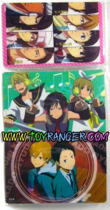 สติ๊กเกอร์พลาสติก Durarara!! (3ใบ)